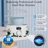 KOTAMU Waxing Kit for Women & Men, Wax Warmer for Hair Removal, Digital Wax Kit with Silicone PotIdeal for Face Eyebrow Arm Legs Armpit &Sensitive Skin, Wavi Waxing Machine for Home Salon Use view 2