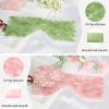 3 Pcs LazyGa Natural Jade Eye Mask and Rose Quartz Eye Mask- Soothing & Relaxing Alleviate Puffiness and Migraines with Cooling and Warming Therapy view 2