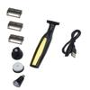 Beaupretty 1set Rechargeable Electric Shaver for Men Compact Portable Razor for Travel and Home Use Multi-functional Grooming Tool Usb Rechargeable view 1