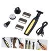 Beaupretty 1set Rechargeable Electric Shaver for Men Compact Portable Razor for Travel and Home Use Multi-functional Grooming Tool Usb Rechargeable view 3