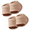ASAKKURA 2 Pairs Gel Heel Socks for Women Moisturizing Cracked Heel Covers Breathable and Flexible Design for Daily Use and Foot Care Skin Friendly and Comfortable view 1