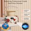 KOTAMU Waxing Kit for Women & Men, Wax Warmer for Hair Removal, Digital Wax Kit with Silicone PotIdeal for Face Eyebrow Arm Legs Armpit &Sensitive Skin, Lucum Waxing Machine for Home Salon Use view 2