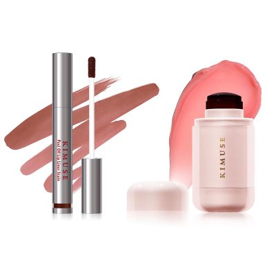 KIMUSE Peel Off Lip Stain & Jelly Cheek Lip Tint