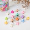 Mini Flower Hair Clips 100Pcs, Small Hair Clips Mini Claw Clips Cute Jaw Clips Hair Pins Hair Barrettes Hair Accessories for Women Girls Kids Teens view 3