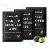 Makeup Remover Wipes Bulk Individually Wrapped,Travel Makeup Wipes Gentle for Face Cleansing Mascara Lipstick Travel Hotelblack,pack of 150) view 1