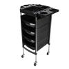 YHHLWXMDZ Salon Trolley Cart, Salon Stations for Hair Stylist, with Worktop, Portable Salon Station, for Barber Shop and SPA Shop view 1
