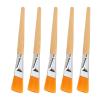 5pcs Makeup Fan Brush Set | Soft High - Density Fiber Wool | DIY Wood Handle Facial Applicator Brush for Mud Cream/Clay Mask/Skincare | Sturdy & Easy to Maintain view 4
