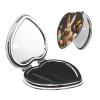 SDTYKHJ Easter Egg Bunny Travel Makeup Mirror Double Sided 1X/2X Magnification Compact Vanity Mirror for Women Magnifying Cosmetic Mirror Folding Handheld Mirror for Purse Pocket view 1