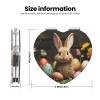 SDTYKHJ Easter Egg Bunny Travel Makeup Mirror Double Sided 1X/2X Magnification Compact Vanity Mirror for Women Magnifying Cosmetic Mirror Folding Handheld Mirror for Purse Pocket view 3