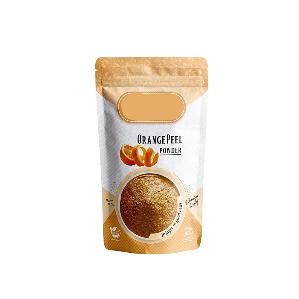 Orange Peel Powder (Citrus Aurantium Dulcis) - 100g Pack of 1