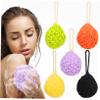 FRCOLOR 5Pcs Bath Sponge Soft Body Wash Scrubber with Built Hanging Loops for Durable Shower Sponges for Skin Cleansing and Exfoliation view 1