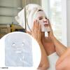 100 Pieces Gauze Facial Mask, Precut, Breathable with Mesh Soft for Women Girl Face Gauze Mask Pads for Skin Care Home SPA, Style F view 3