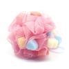 Vaguelly 4pcs Loving Heart Bath Balls Sponge Shower Balls Lightweight Boys and Girls Bathroom Decor Exfoliating Sponges view 1