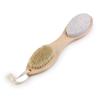SHERCHPRY Foot Exfoliating Brush with Pumice Stone Nail Scrubber and Reducer Dead Skin Remover for Smooth Feet for Home Foot Care view 1