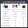 CAVSTORM Nose Wax Kit Men, Nose Hair Waxing Kit with 158F Smart Temp Control, 40 Sticks, 100g Wax, Painless Nose Hair Removal with USB-C Fast Heating, Upgraded Capacity, Multi-Accessories view 2