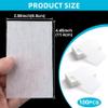 Isslly 100 pcs Hair Perm Papers, Disposable Perm Rods End Wrapping Papers, High Temperature Resistant Thicken Cold Hot Perms Paper for Women Hair Curling, Hair Styling view 2