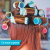 Isslly 100 pcs Hair Perm Papers, Disposable Perm Rods End Wrapping Papers, High Temperature Resistant Thicken Cold Hot Perms Paper for Women Hair Curling, Hair Styling view 3