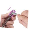 SHERCHPRY 2Pcs Durable Double Makeup Sharpener Portable Cosmetic Tool for Eyebrow Lip Liner and Eyeliner Pencils Sturdy Material Essential Accessory for Women view 2