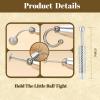 HAPNEWEY 16G 18G Piercing Taper & Ball Grabber Tool -Flat Back Earrings Applicator Tool,Body Piercing Kit for Changing Jewelry view 3