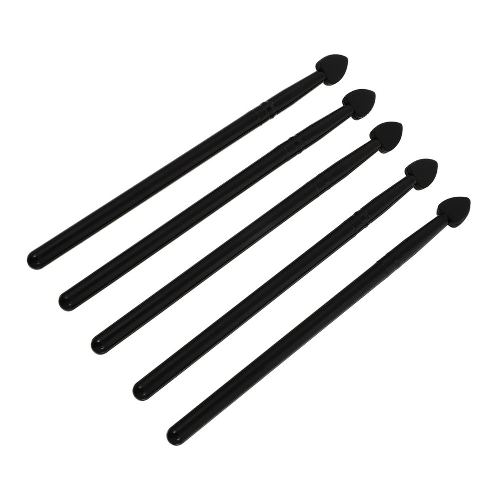OUNONA 5Pcs Silicone Eyeshadow Brushes Makeup Tool for Eye Makeup and Facial Mask Application Easy to Clean and Reusable present for Makeup