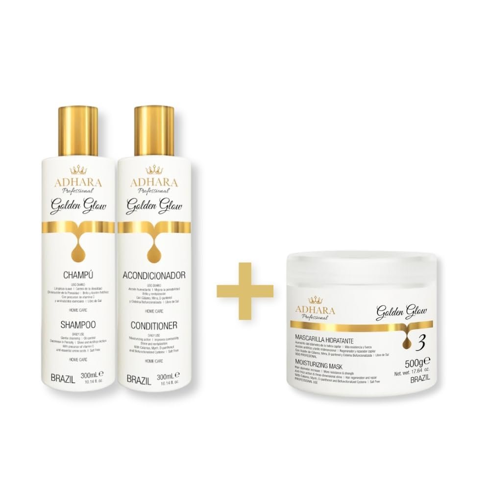 ADHARA PROFESSIONAL Hydrating Mask + Daily shampoo and conditioner