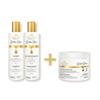 ADHARA PROFESSIONAL Hydrating Mask + Daily shampoo and conditioner view 1