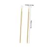 CALLARON 4 Pcs Stainless Steel Nail Art Cuticle Tools Triangular Design Gel Remover and Scraper Tool for Manicure and Pedicure view 2