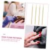 CALLARON 4 Pcs Stainless Steel Nail Art Cuticle Tools Triangular Design Gel Remover and Scraper Tool for Manicure and Pedicure view 4