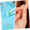 Holibanna 350pcs Ear Piercing Cleaning Floss Kit Portable Earring Hole Cleaner for Odor Removal and Ear for view 2