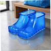 Healvian 1pair Foot Soaking Shoes Foot Bath Tub Soaker Shoes Soak Bath Boot for Family Relaxation view 4