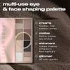 Urban Decay Naked Shaped Eyeshadow Palette - Multi-Use Cool Neutral Eye & Face Palette, 14 Crease & Transfer-Resistant Shades, Up to 16HR Wear, Sculpting Creams, Defining Powders, Shimmer Highlighters view 4
