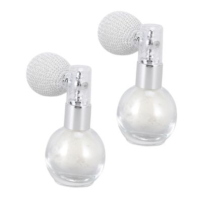 FRCOLOR 2pcs Spray Tool Portable Makeup Highlighter Sprayers for Body Face Hair Durable Gloss Sprayers for Shimmering Looks for Parties Festivals
