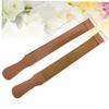 PENIKOKO 2pcs Razor Strop for Straight Razor Sharpening Durable Cowhide Polishing Cloth for Blades and Woodworking Tools view 2