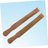 PENIKOKO 2pcs Razor Strop for Straight Razor Sharpening Durable Cowhide Polishing Cloth for Blades and Woodworking Tools view 4