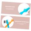 GALPADA 6pcs Facial Tools Eyebrow Razor Brush Comb Shaver Shaper for Women Gentle Hair Removal Brow Management view 2