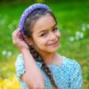 FROG SAC Sequin Headband for Girls, Sparkly Puffy Hair Band for Kids, Padded Toddler Head Bands, Sparkle Girl Hair Accessories (Purple, Child) view 2