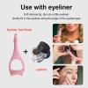 PACKOVE Silicone Eyeliner Stencil Tool, Reusable Eye Makeup Guide, Eyeliner Applicator Tool, Curved Eyelash Applicator & Mascara Drawing Aid for Beginners and Women view 3