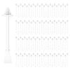 100 Pcs Nose Wax Sticks, Plastic Wax Applicator Sticks and Disposable Spatulas for Nostril Nasal Cleaning Ear Hair Removal view 1