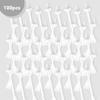 100 Pcs Nose Wax Sticks, Plastic Wax Applicator Sticks and Disposable Spatulas for Nostril Nasal Cleaning Ear Hair Removal view 3