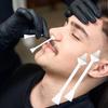 100 Pcs Nose Wax Sticks, Plastic Wax Applicator Sticks and Disposable Spatulas for Nostril Nasal Cleaning Ear Hair Removal view 4
