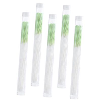 NIYANGLE 350pcs Earring Hole Cleaner Floss Ear Piercing Care Tool for Odor Removal Cleaning Lines for Household Use