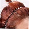 MUCKLILY 6pcs Curlers for Long Hair Sports Headband Men's Sweatbands for Head Unisex Face Washing Hair Hoops view 2