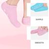 DEARMAMY 3 Pairs Moisturizing Foot Masks Socks Universal Size Non-Slip Design Hydrating Socks for Dry Feet Care for Relaxation view 3