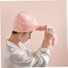 DONFAMDS 3pcs Fast Drying Hair Towels for Women Lightweight Microfiber Wraps for Quick Hair Drying Soft and Portable view 4