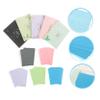 DEARMAMY 500 Pieces Facial Oil Blotting Paper Set 100 Sheets Each of Lavender Green and Linen Oil Control Tissues for Oily Skin Makeup Friendly Portable for Daily Use Random Color view 4