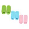 Healvian 3Pairs Moisturizing Foot Mask Socks of Gel Infused Foot Care Supplies Essential Oil Treatment for Softening Smoothing Dry Skin Non Slip Design Fits All view 1