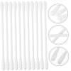 MUCKLILY 200pcs Cotton Swabs for Care Makeup Tool Different Heads Long Box Safe for Earwax Belly Button Cleaning view 4