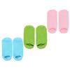 BIUDECO Essential Oil Foot Mask Socks 3 Pairs Moisturizing SPA Socks for Cracked Feet Universal Size Anti-Slip Design and Relaxation view 1