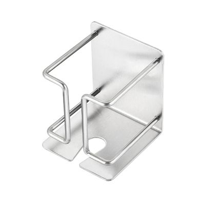 NIYANGLE Electric Razor Wall Holder Stainless Steel Wall-mounted Shaver Stand for Bathroom Storage Design Efficient Drying Space-saving Organizer