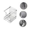 NIYANGLE Electric Razor Wall Holder Stainless Steel Wall-mounted Shaver Stand for Bathroom Storage Design Efficient Drying Space-saving Organizer view 2